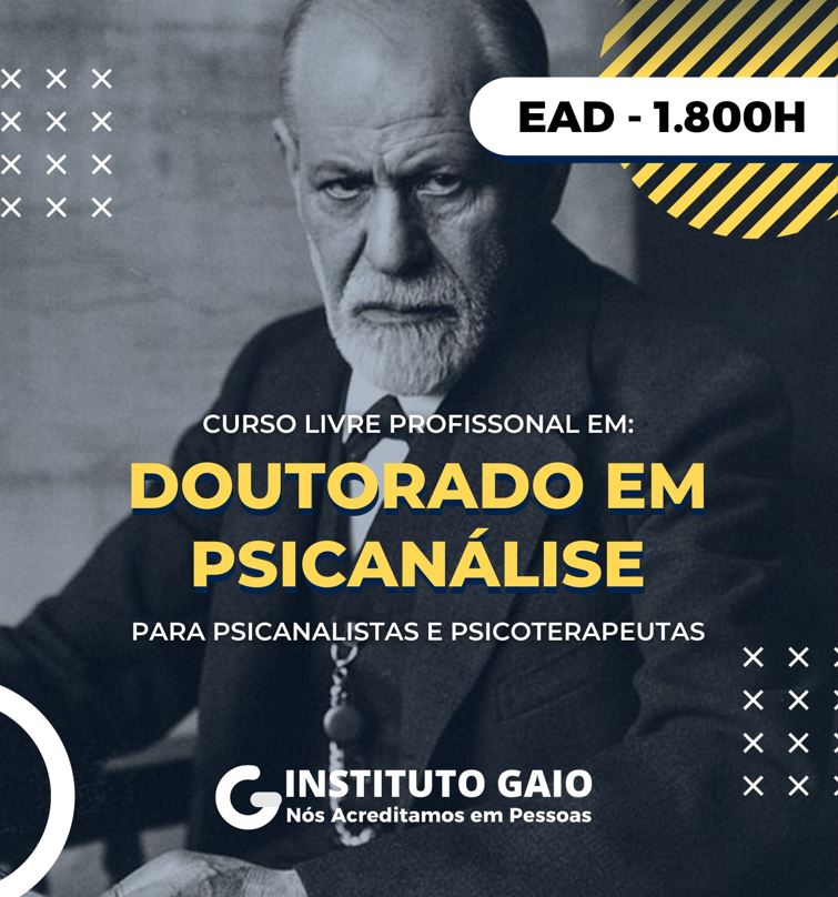 DPSI – Livre em Psicanálise – EAD – 1.800h – AVA Gaio