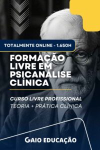 Formação Livre em Psicanálise Clínica 1.650h (EaD)