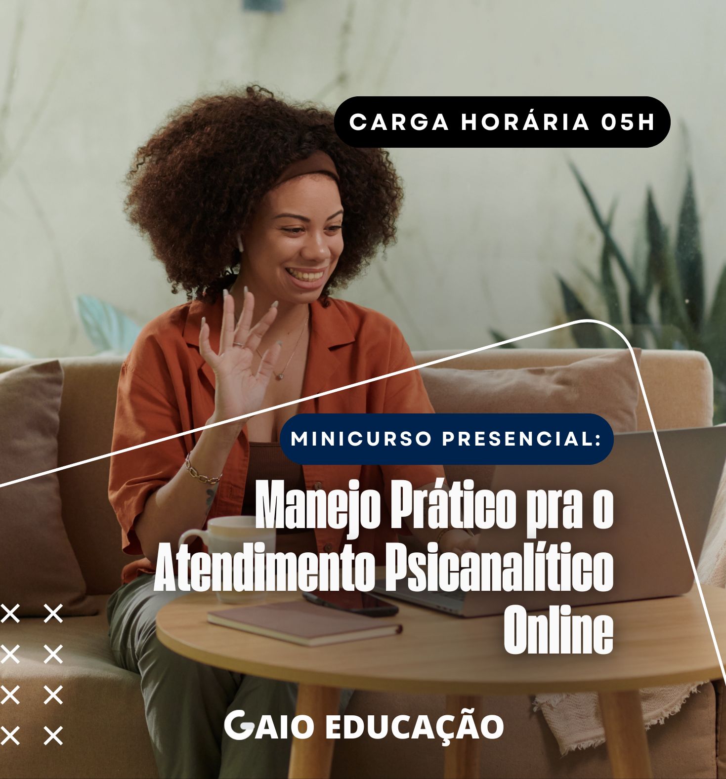 Minicurso Presencial: Manejo Prático pra o Atendimento Psicanalítico Online